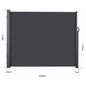 Retractable Outdoor Water Repellent Side Awning