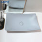 Bathroom Vessel Stone Resin Above Counter Sink
