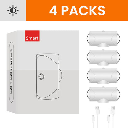 LED Motion Sensor Wall Sconce Lights, 3 Modes