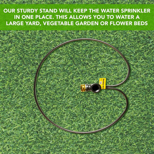 Lawn Sprinkler Stand - IRB-14 - Premium Garden Tools for Lawn Care - Yard Sprinkler Base Fits 3/4-Inch Sprinkler Heads 2 Pack