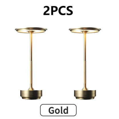2PCS Rechargeable Wireless, USB-C, Desk Lamp