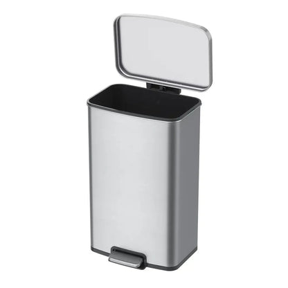 13.2 Gallon Stainless Steel Kitchen Step Trash Can