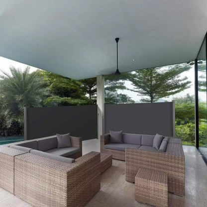 Retractable Outdoor Water Repellent Side Awning