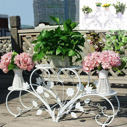 2PCS Rustproof Metal Plant Stand