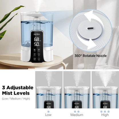 6L Humidifier LED, Digital Display