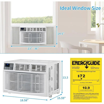 8000 BTU Air Conditioner Window Unit