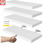 Floating Wall Shelves Set of 4