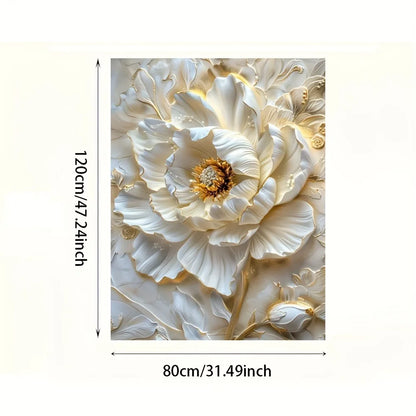 1pc modern abstract floral canvas art print