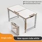 Outdoor table, portable folding table with handle - suitable for outdoor camping, picnicking, gatherings, no electricity require