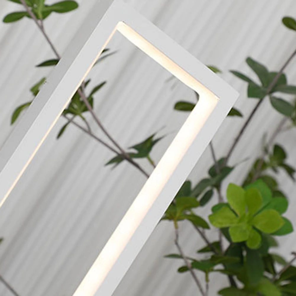 LED Table Lamp USB Nightstand Lamp Dimmable Wooden Base