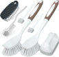 5 Pack Kitchen Cleaning Brush, Green