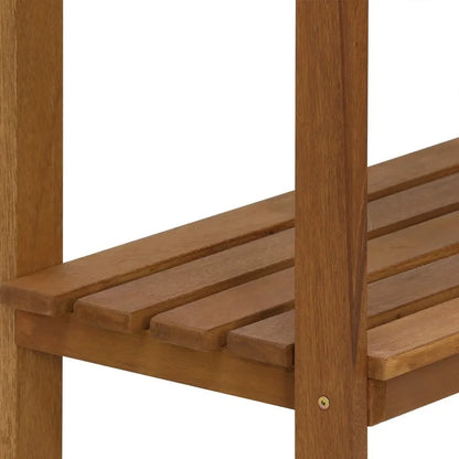 Engineered Wood Outdoor Hardwood Potting Bench, Natural