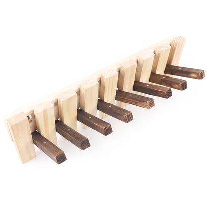 Wooden Wall Coat Rack
