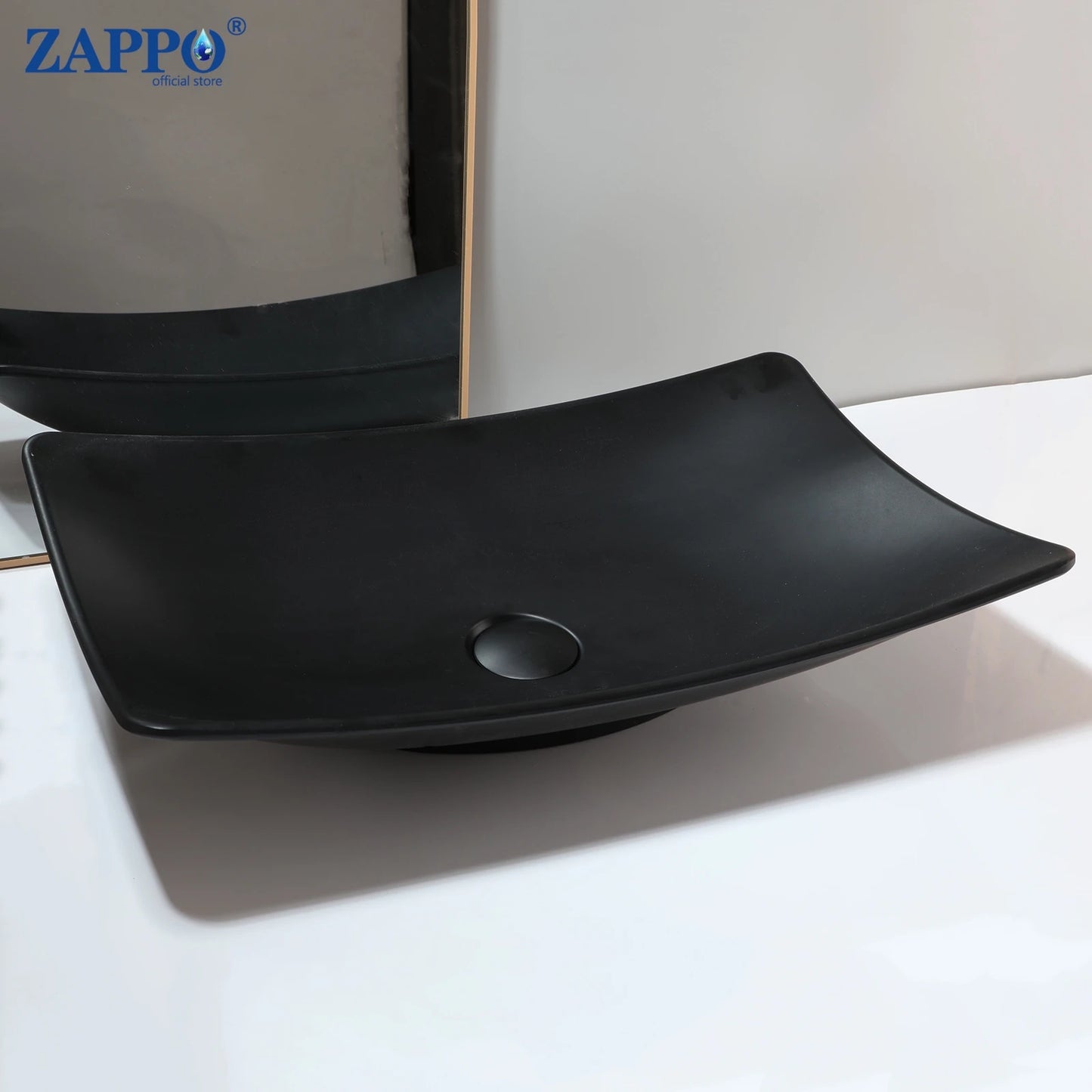 Bathroom Vessel Stone Resin Above Counter Sink