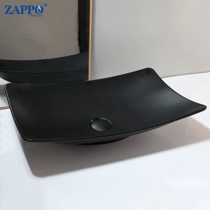 Bathroom Vessel Stone Resin Above Counter Sink