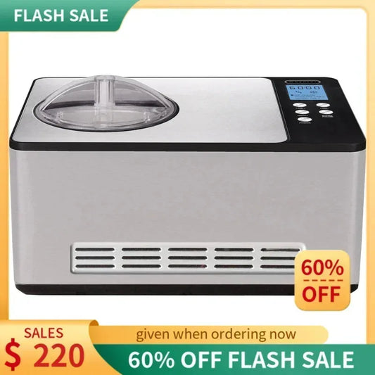 Automatic Ice Cream Maker 2.1Quart