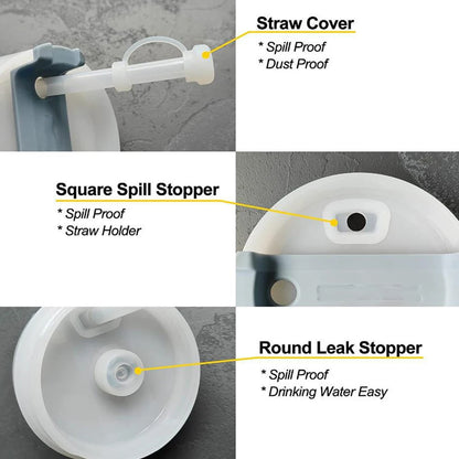 Silicone Spill Proof Water Bottle Straw Cover Cap