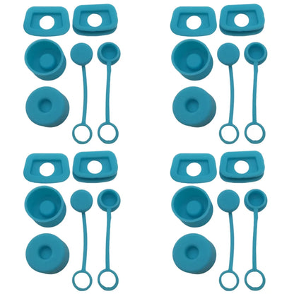 Silicone Spill Proof Water Bottle Straw Cover Cap