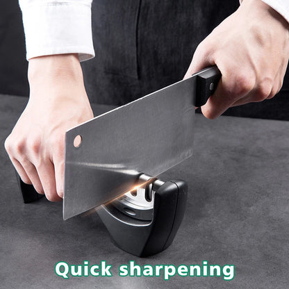 Knife Sharpener Handheld Multi-function With Non-slip Base