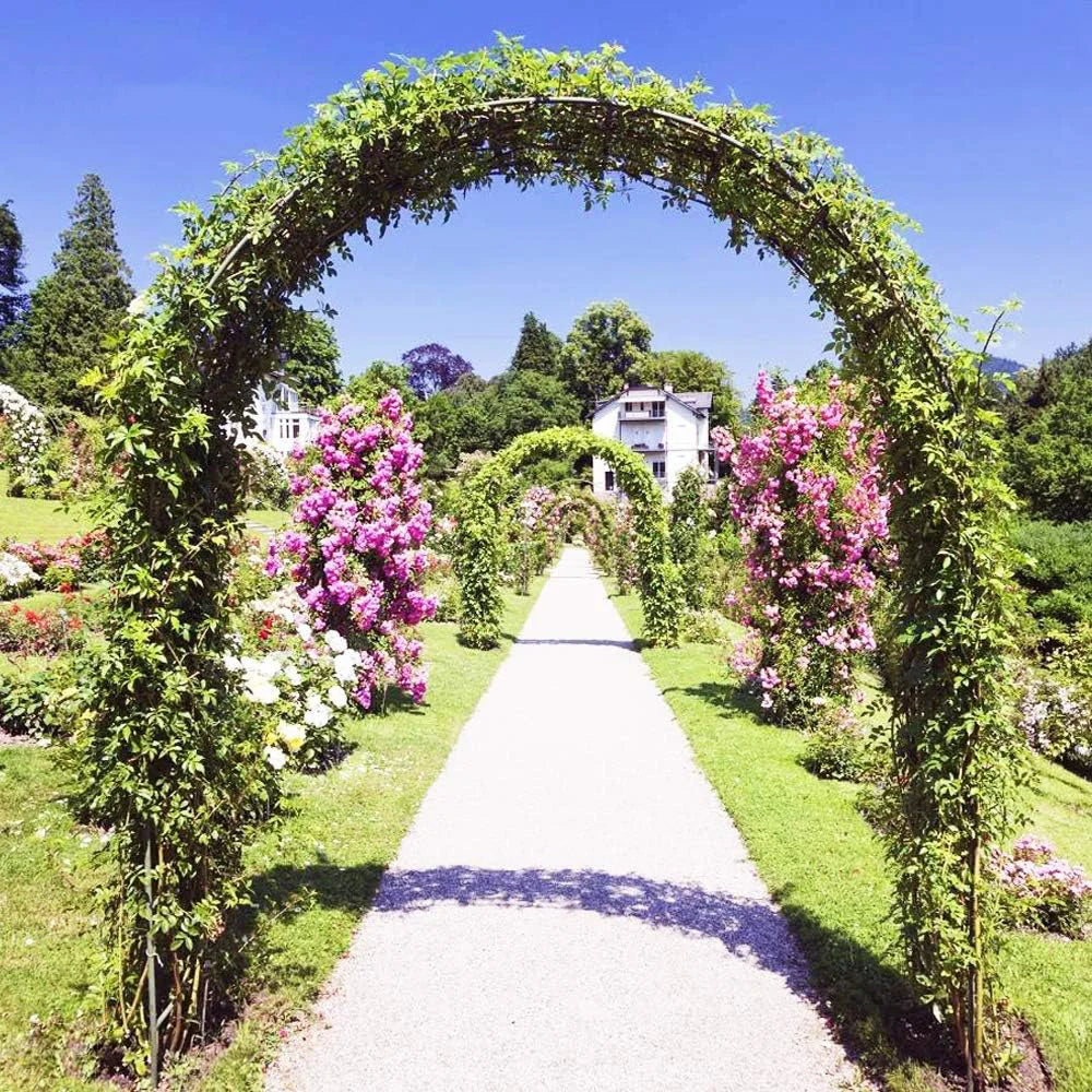Heavy Duty Metal Outdoor Garden Archway Trellis