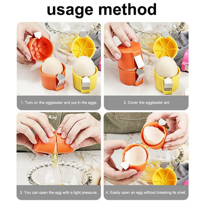 3-1PC  Handheld Egg Shell Opener, Separator Kitchen Gadget