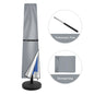 Waterproof 210D Umbrella Cover with Zip Closure