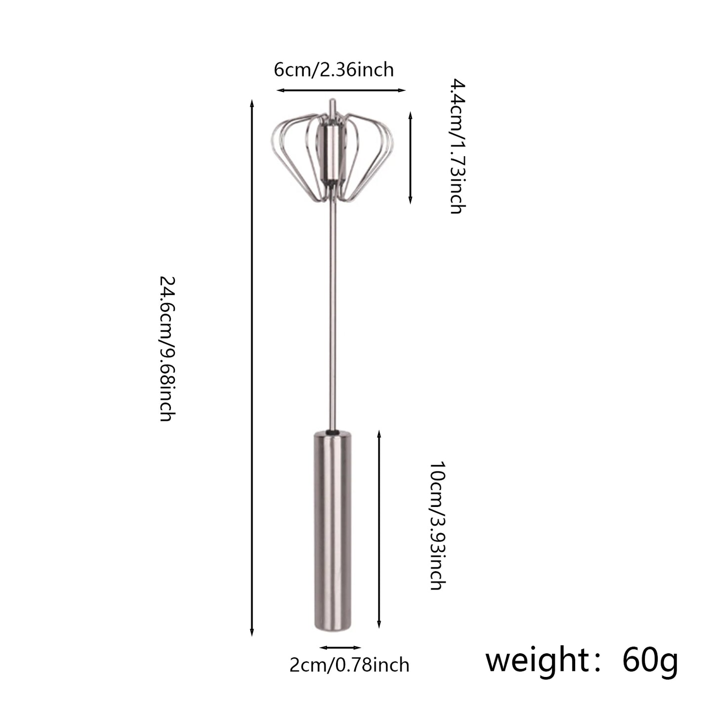 Stainless Steel Fast Stirring Whisk