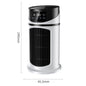 Water Cooling Fan Air Conditioner Adjustable Speeds
