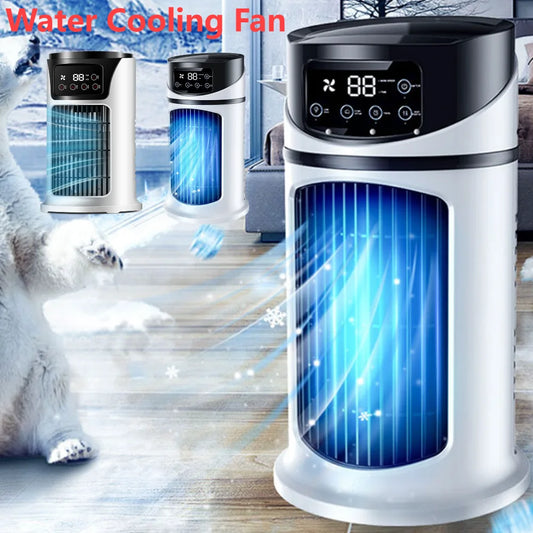 Water Cooling Fan Air Conditioner Adjustable Speeds