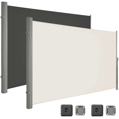 Retractable Outdoor Water Repellent Side Awning