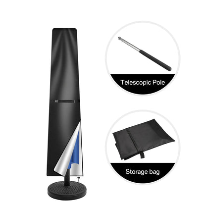 Waterproof 210D Umbrella Cover with Zip Closure