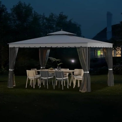 10x12 Gazebo with Mosquito Netting