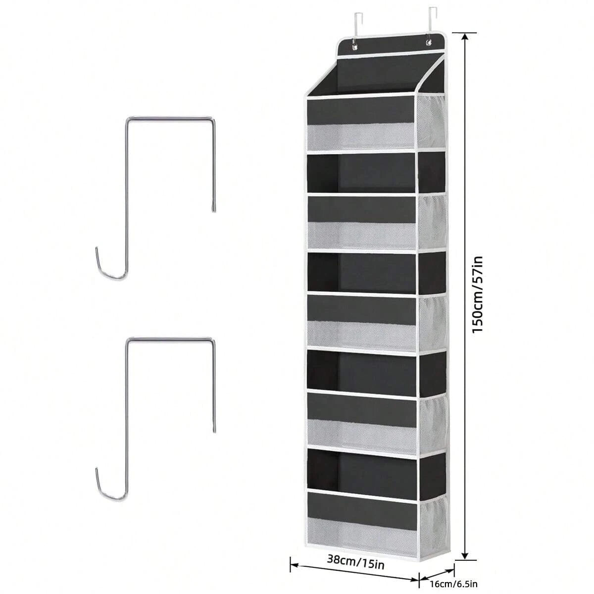 5 Pocket Over The Door Organizer