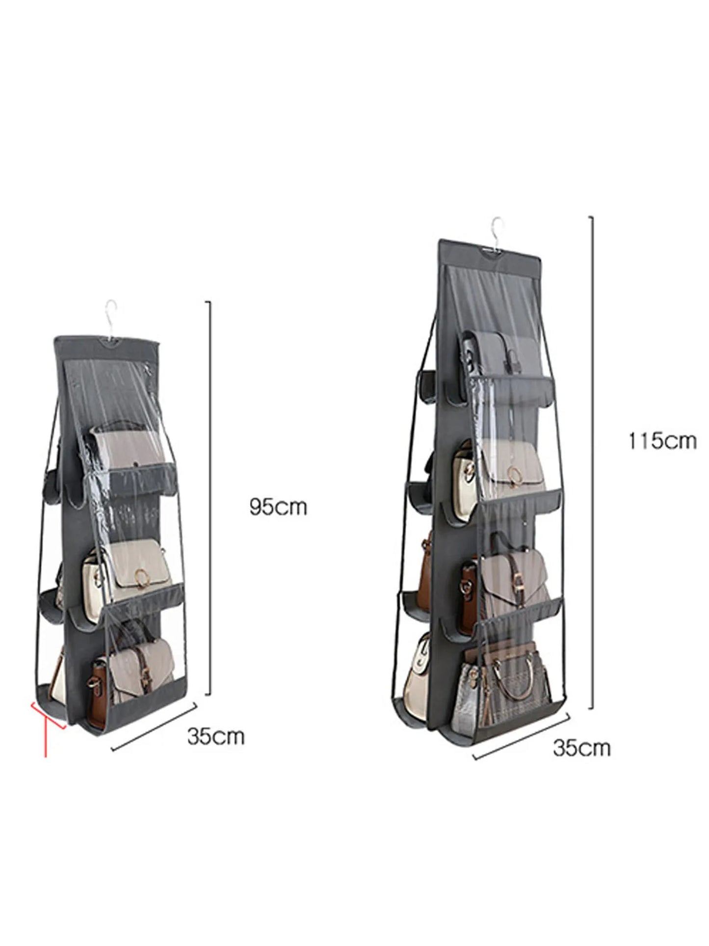 Hanging Purse Organizer Stylish Dust-Proof Storage Solution