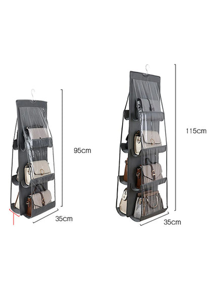 Hanging Purse Organizer Stylish Dust-Proof Storage Solution