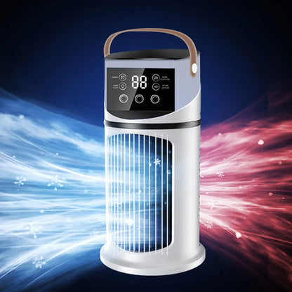 Water Cooling Fan Air Conditioner Adjustable Speeds