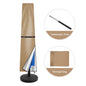 Waterproof 210D Umbrella Cover with Zip Closure