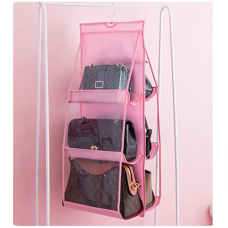 Hanging Purse Organizer Stylish Dust-Proof Storage Solution