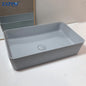 Bathroom Vessel Stone Resin Above Counter Sink