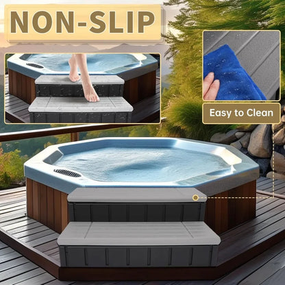 Spa / Hot Tub / Pool Nonslip Step with Storage